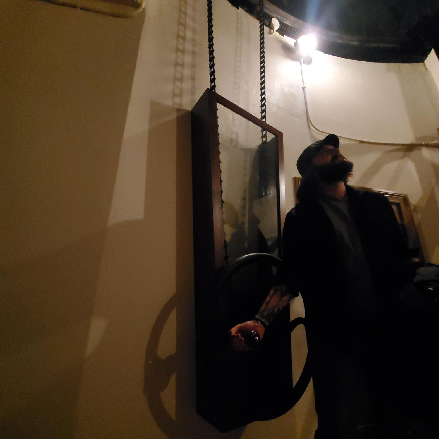 Marcel in the Cincinnati Observatory