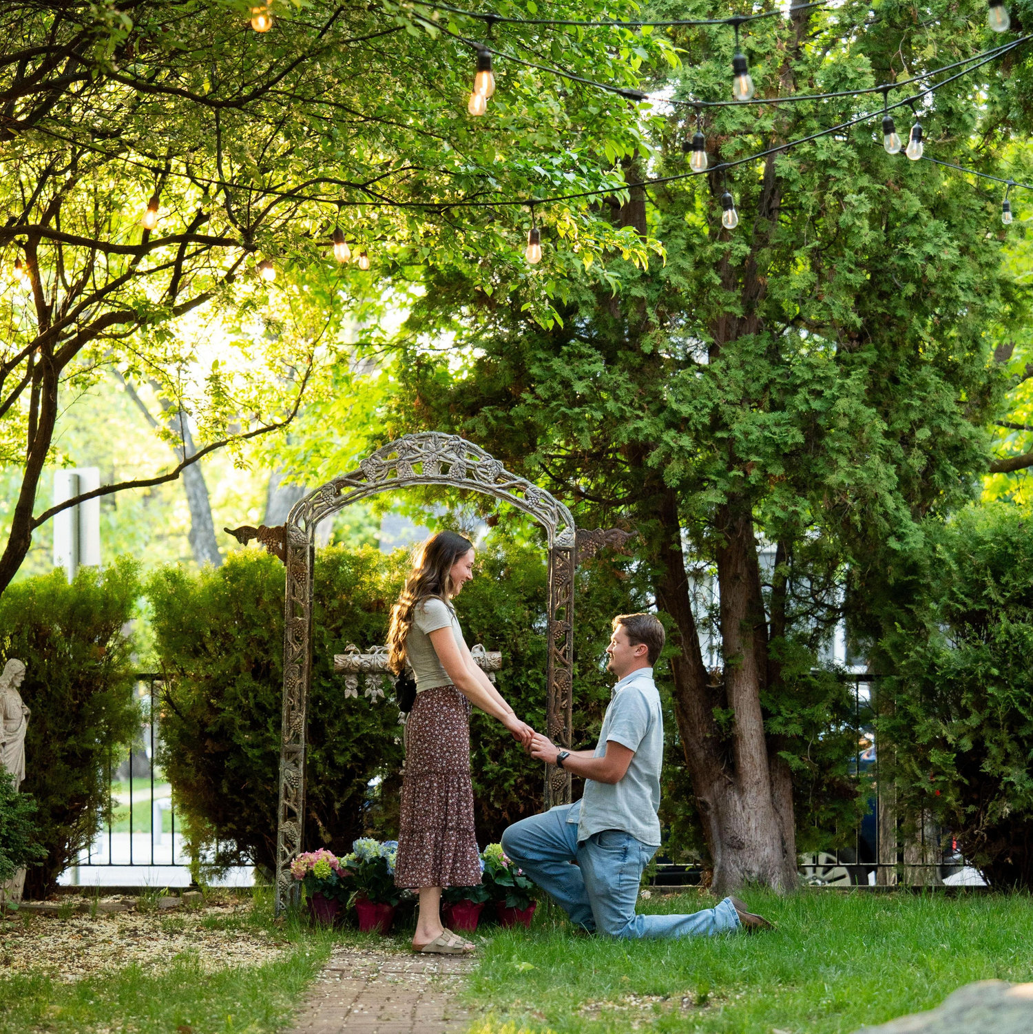 On May 2, 2025 Jack proposed in the spot where we had our first date.