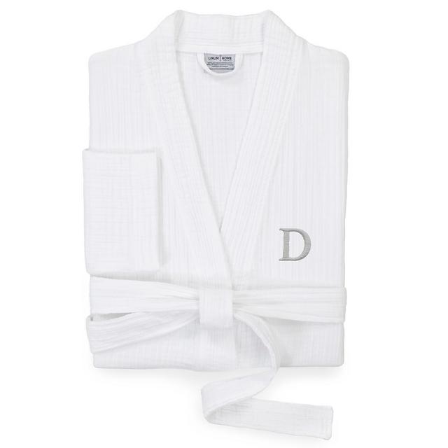 Linum Home Smyrna Personalized Hotel/Spa Luxury Robes
