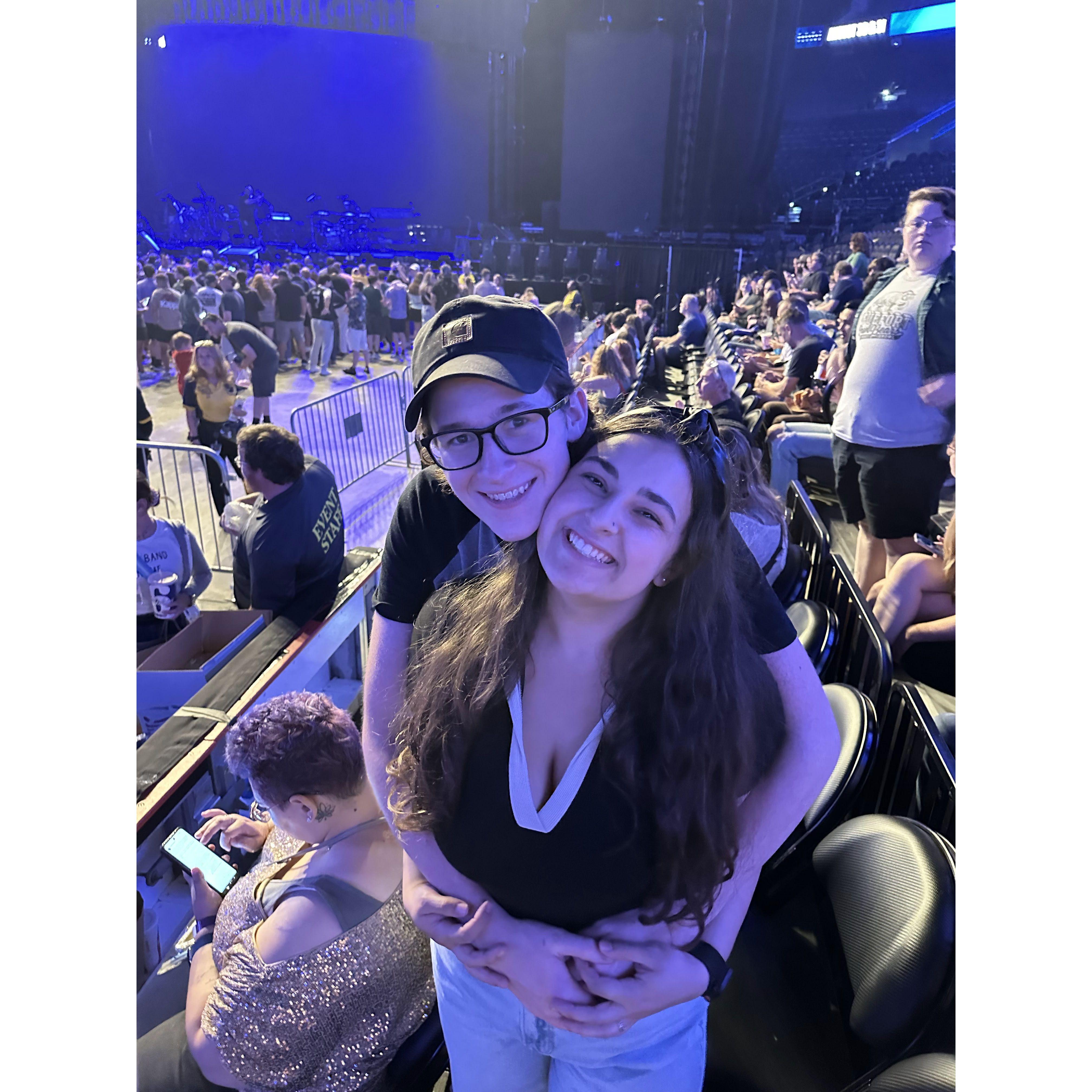 Our second AJR concert together