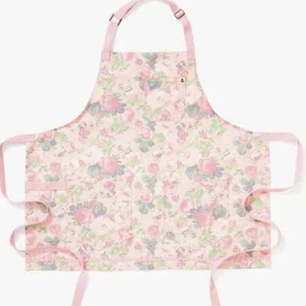 LoveShackFancy Palm Beach Rose Apron - Essential