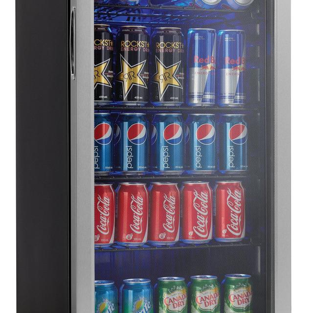 Danby 120 Can Beverage Center, Stainless Steel DBC120BLS