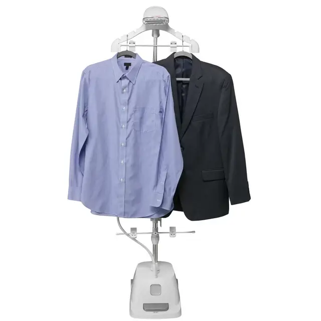 Conair® ExtremeSteam® GS121 Full Size Stand Up Garment Steamer in White/Blue