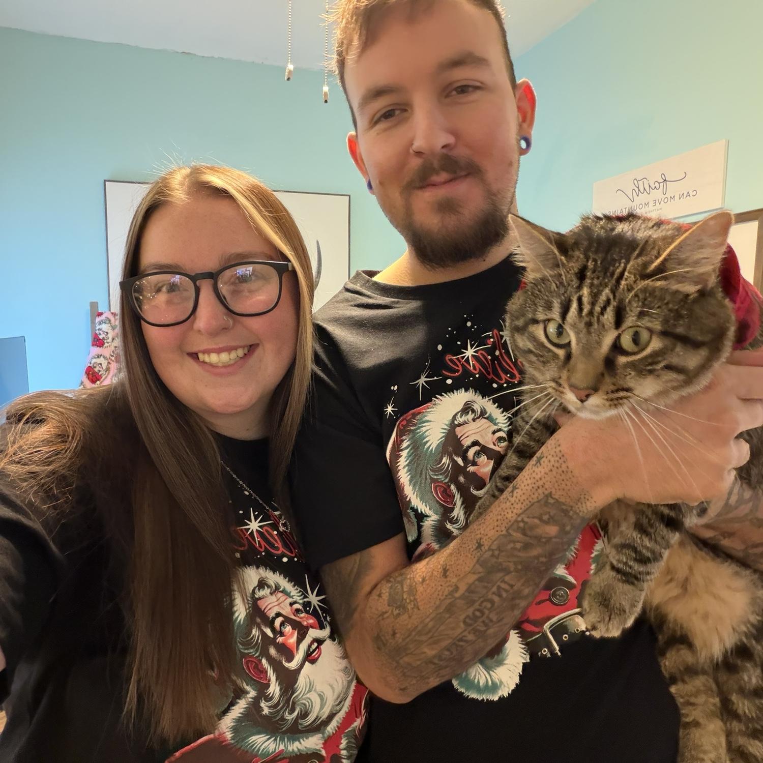 Family photo take 2, Christmas addition