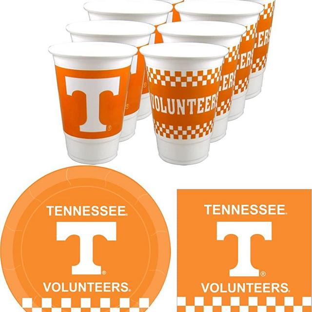 Westrick Tennessee Volunteers Party Supplies - 48 Pieces (Serves 16)