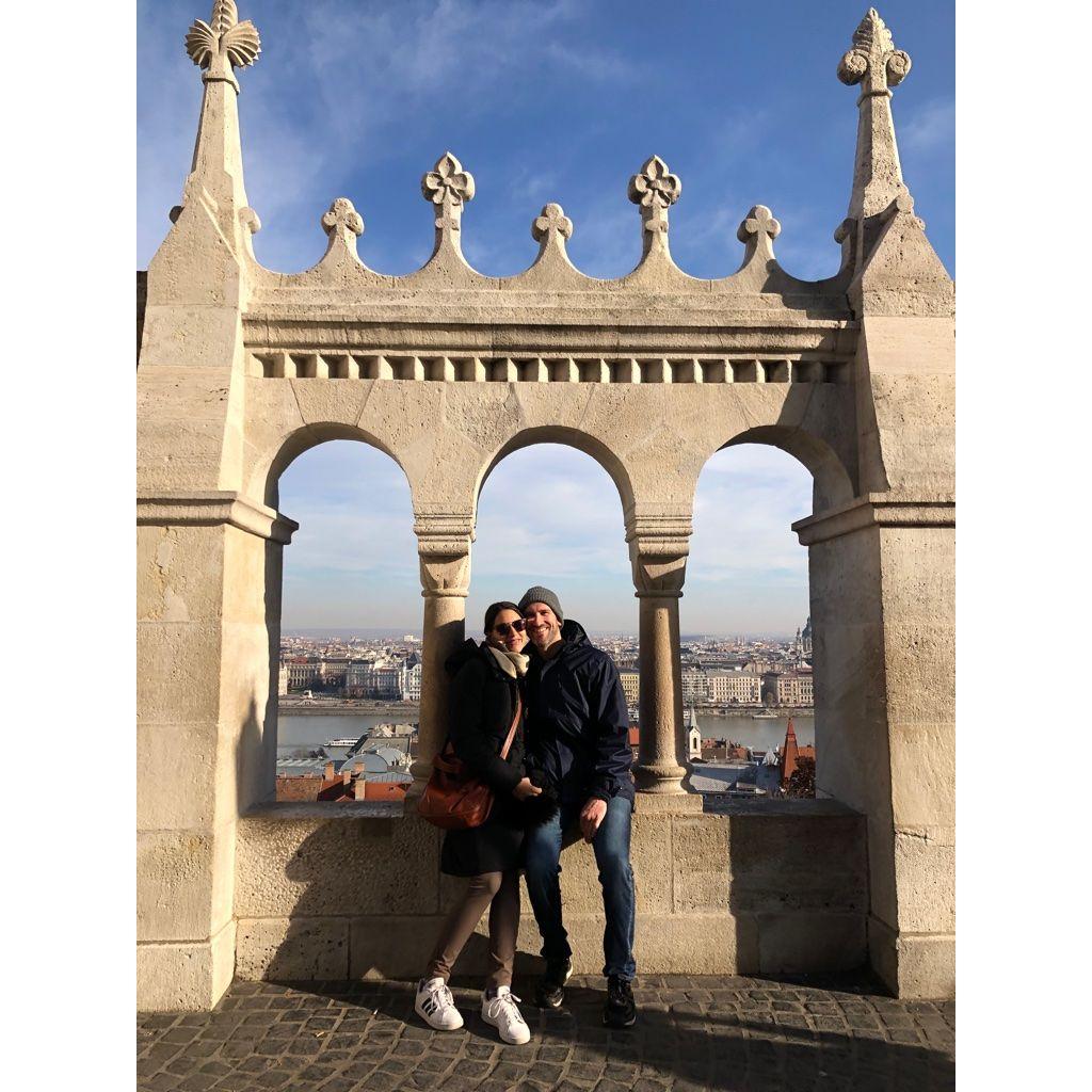 A winter's day in Budapest