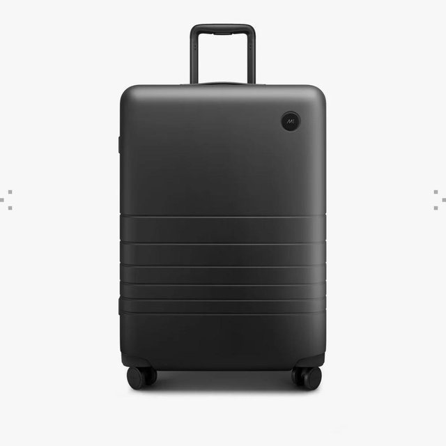 Monos Medium Suitcase - Black