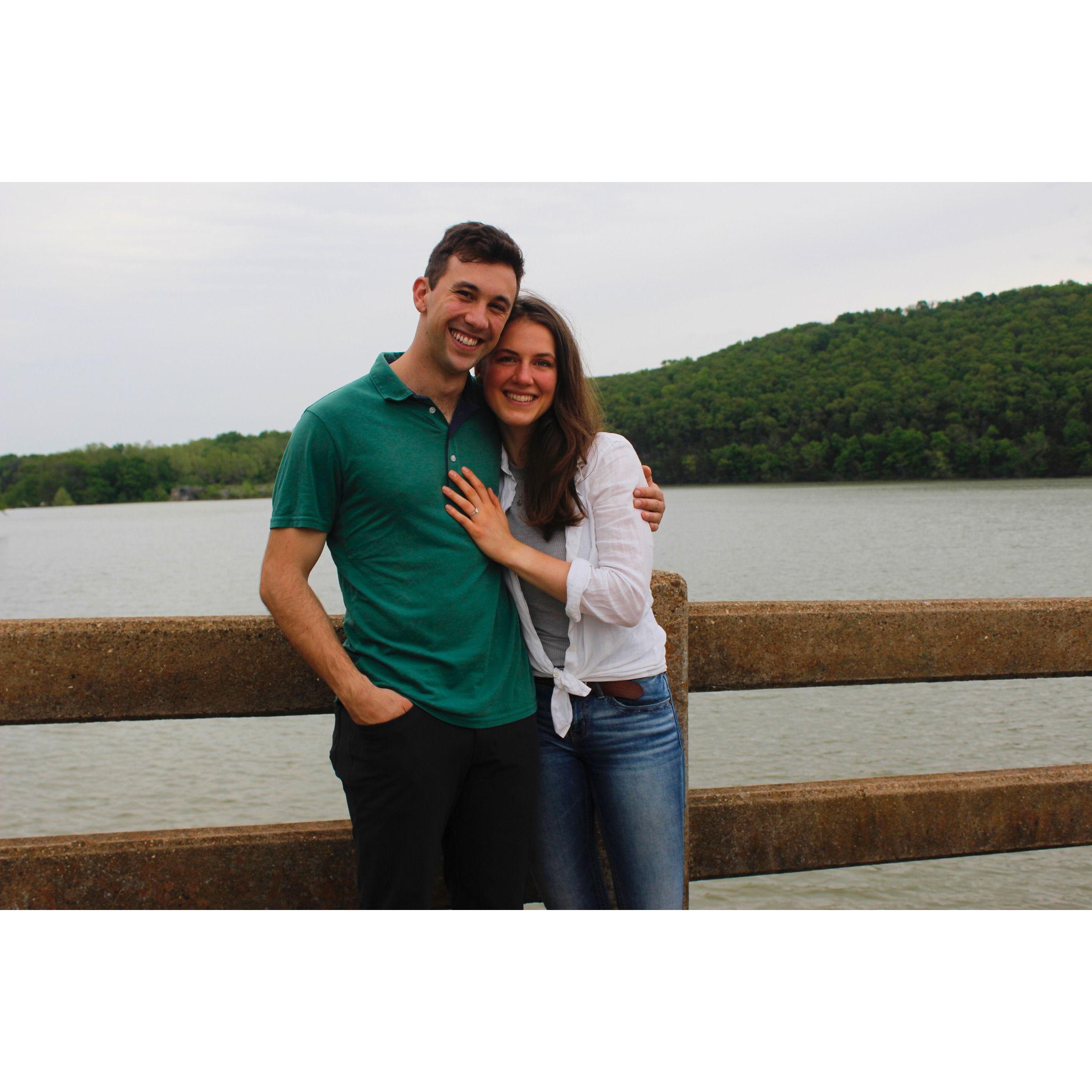 Basking in just-engaged happiness :)