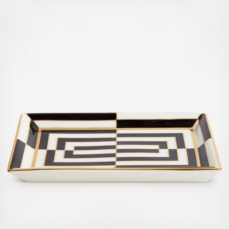 Jonathan Adler, Op Art Rectangle Tray | Zola