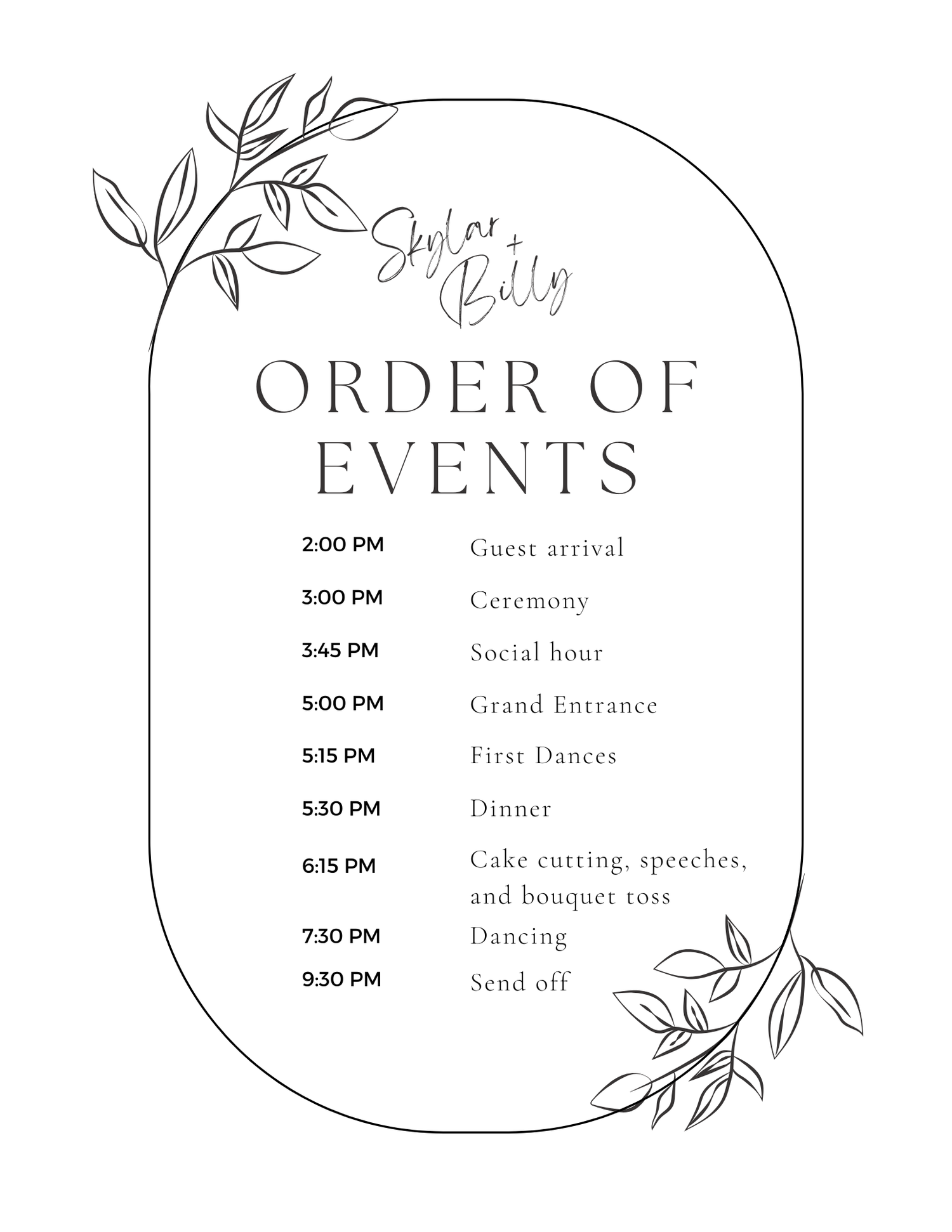 The Wedding Website of Skylar Lentini and Billy Watson
