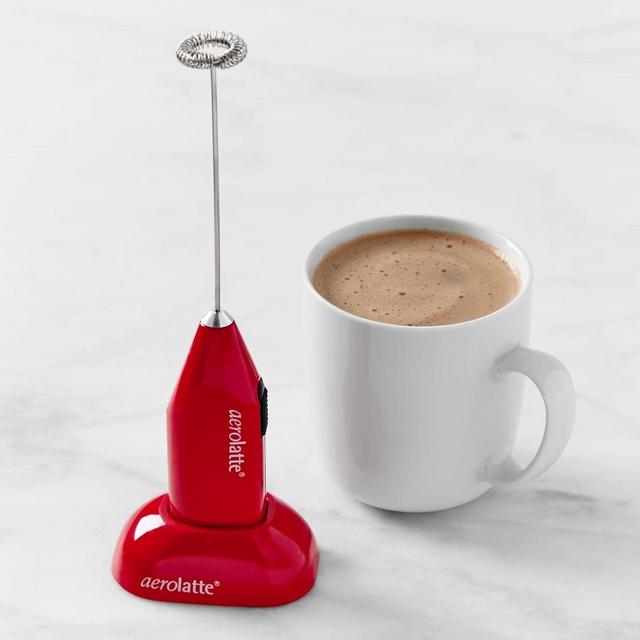 Aerolatte Handheld Milk Frother, Red