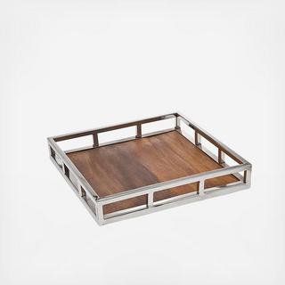 Wooden Square Tray