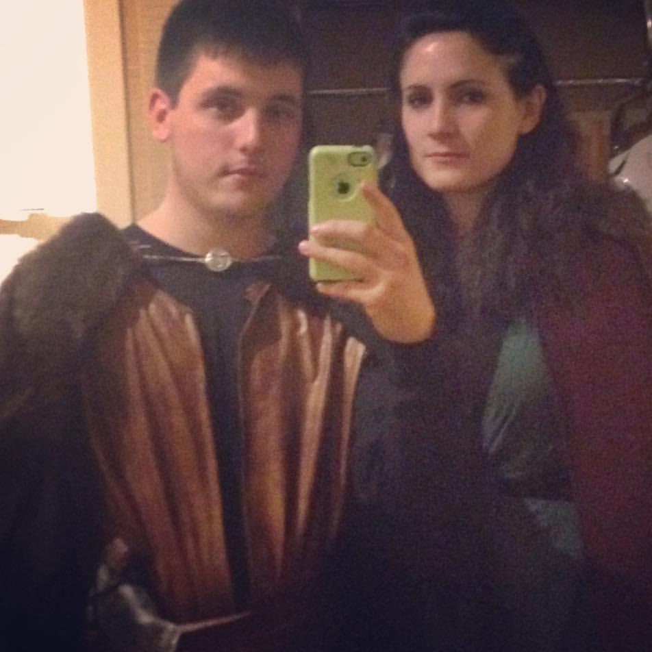 The first and last time we dressed up for Halloween as a couple. We were inspired by one of our favorite shows Vikings.