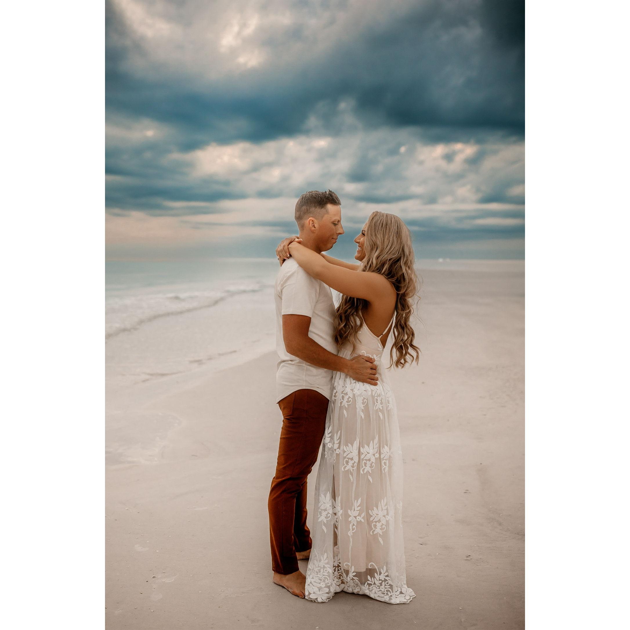 Siesta Key, FL Engagement Pictures: February 2024