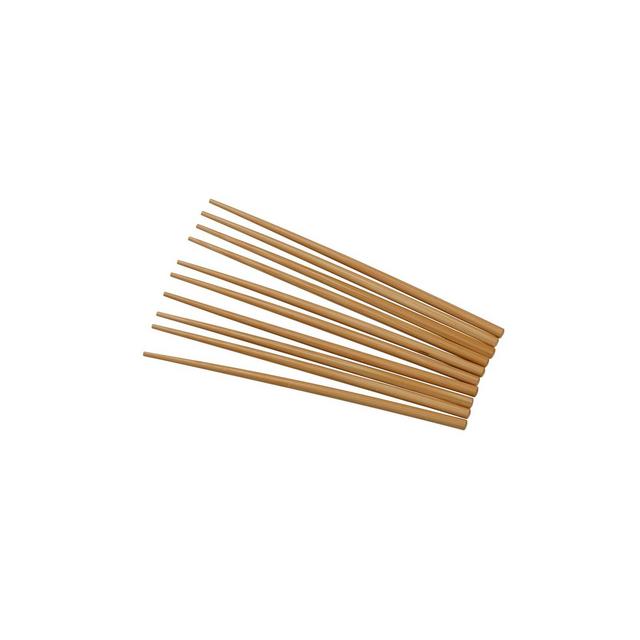 Joyce Chen Reusable Burnished Bamboo Chopsticks Set, 5 Pair