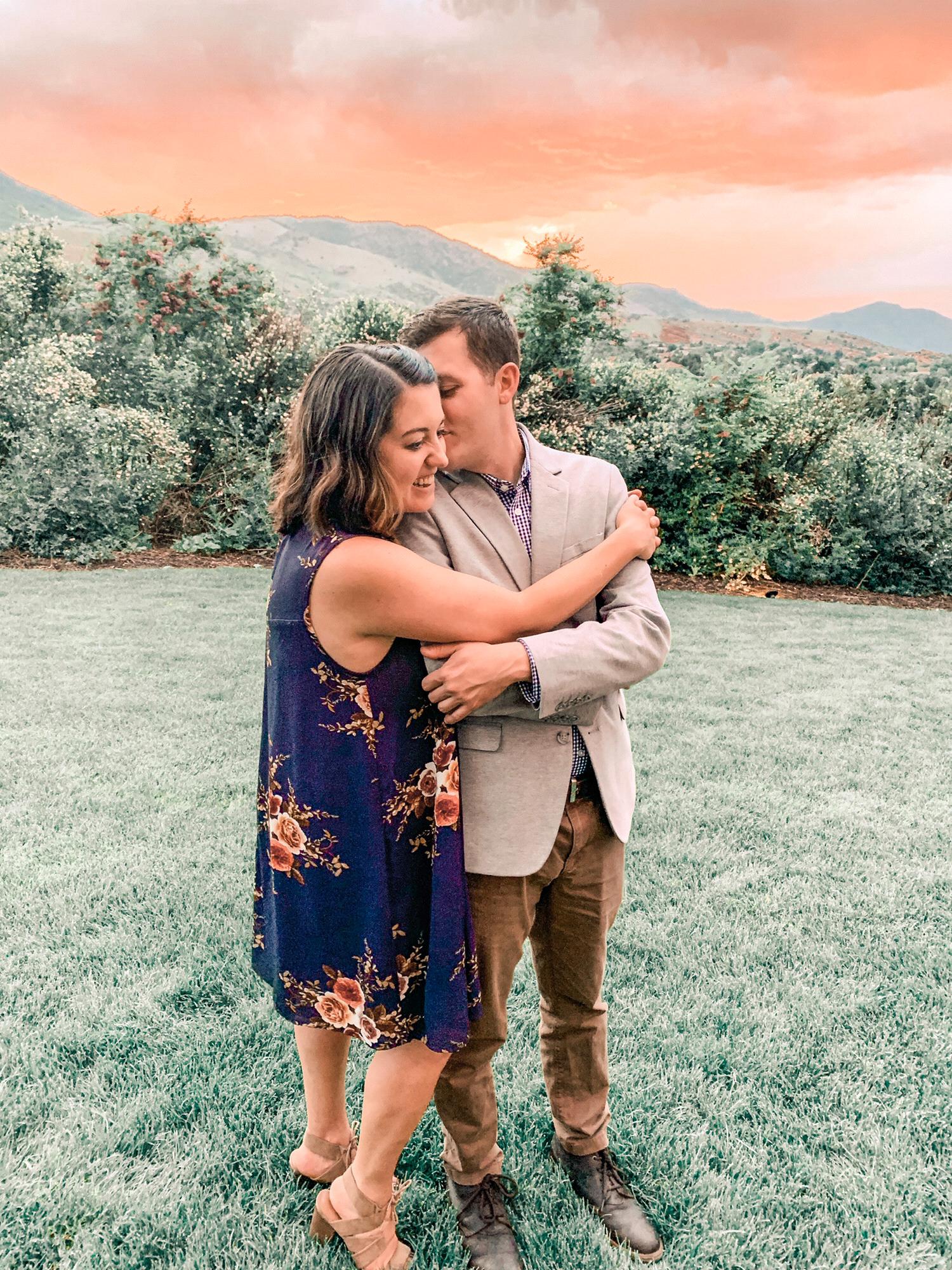 At our friends Darcy and Brady's Wedding, June 2019.