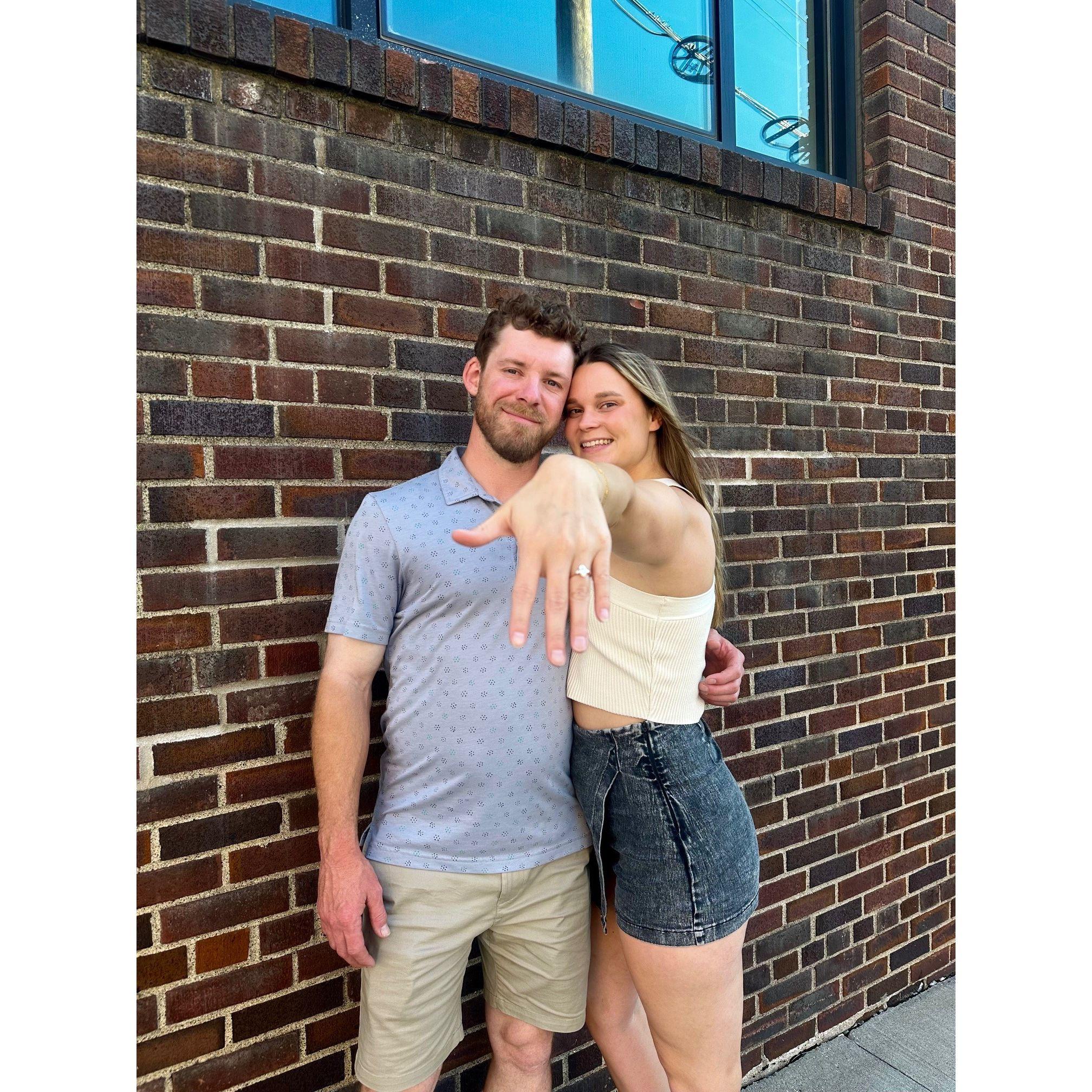 Celebrating Being Newly Engaged