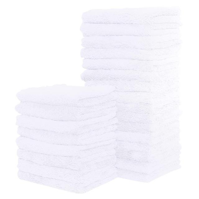 24 Pack Kitchen Dishcloths - Does Not Shed Fluff - No Odor Reusable Dish  Towels, Premium Dish cloths, Super Absorbent Coral Fleece Cleaning Cloths