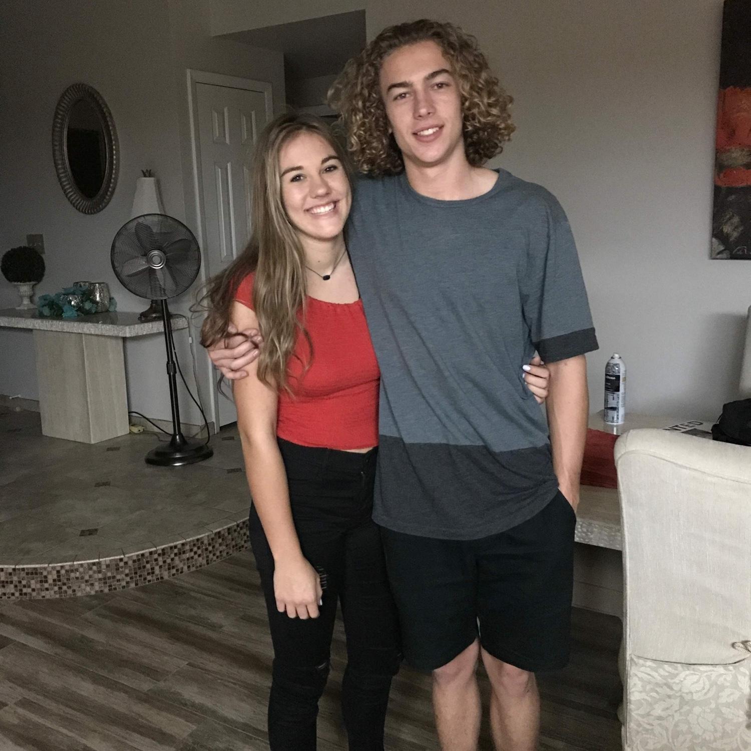 Photo of us after our first date! 
August 26, 2017