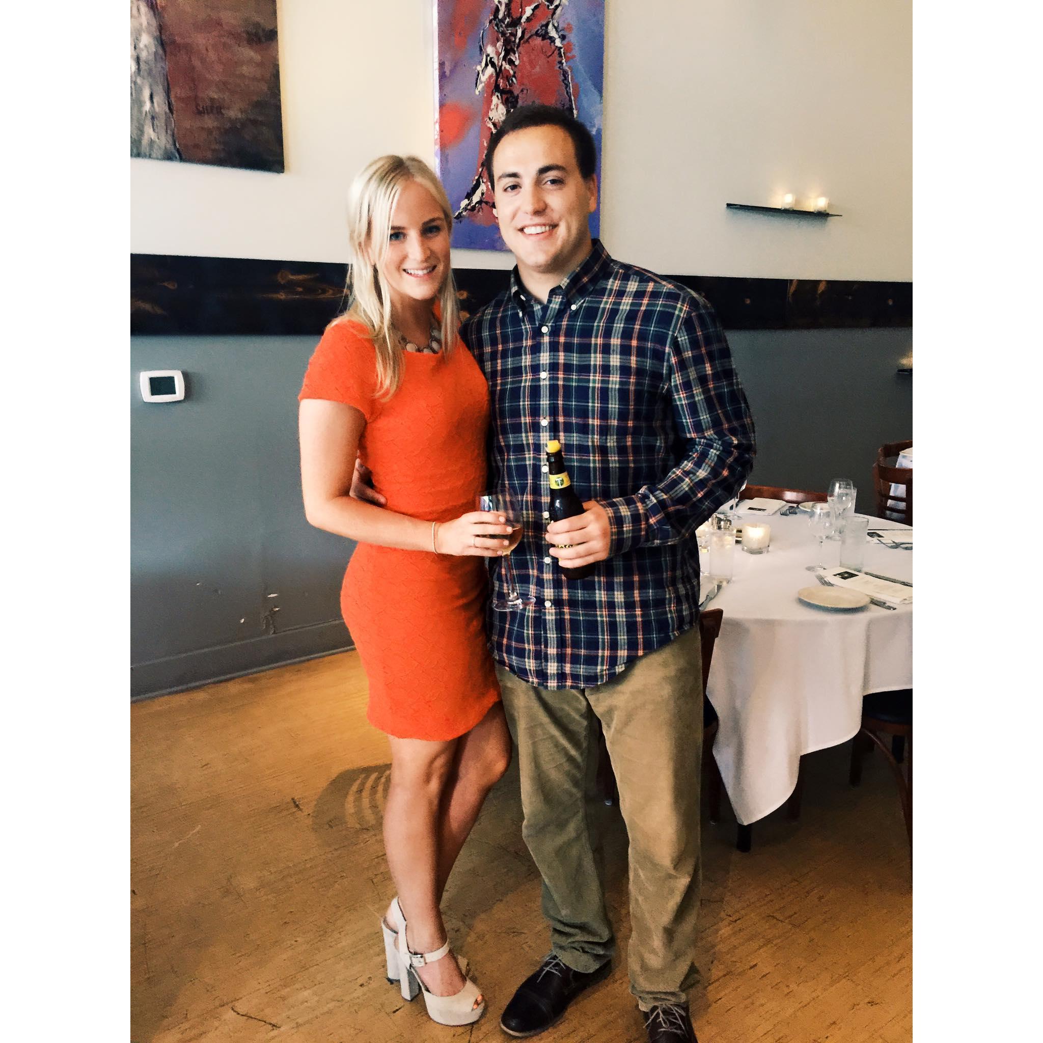 Friend's rehearsal dinner 2016