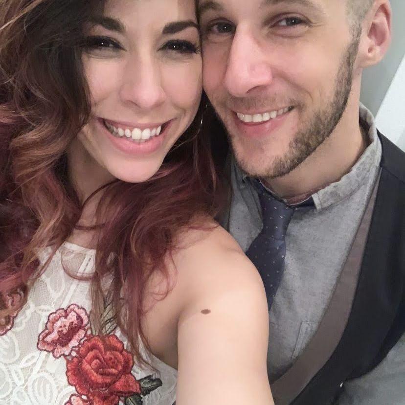 one of our first photos together in 2020