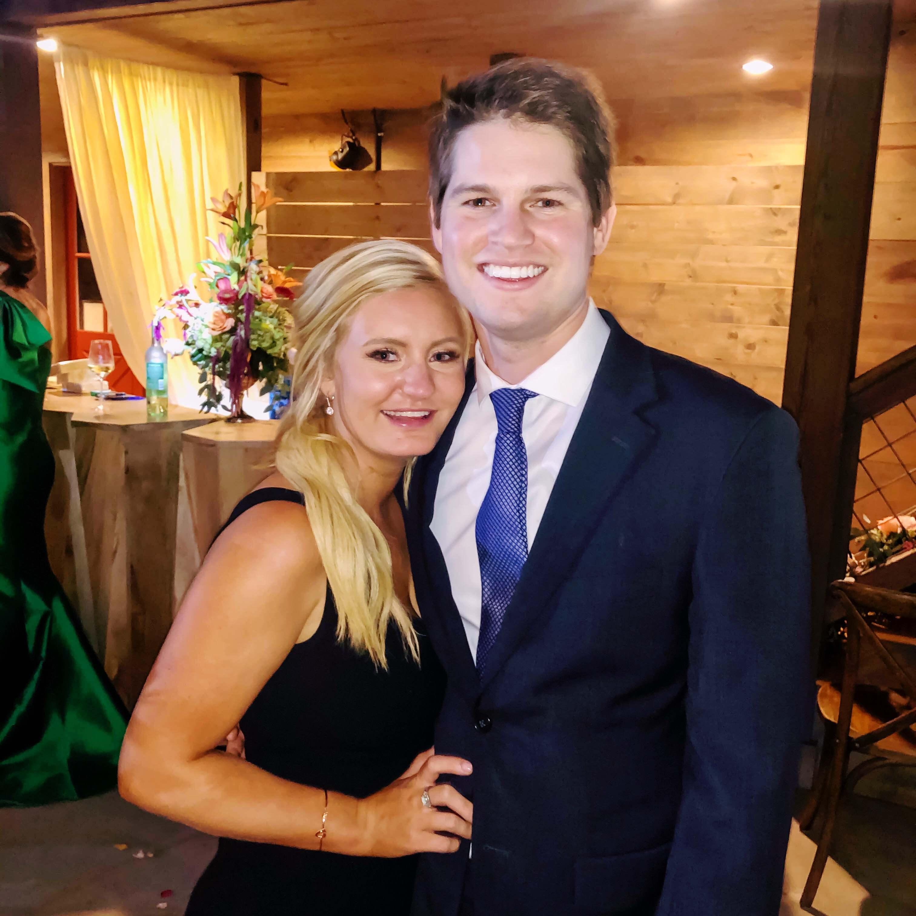 Clark met most of my family at my sisters wedding. Coming from a family of all boys he was fascinated by the bridesmaids getting ready. His first time seeing hair extensions. 