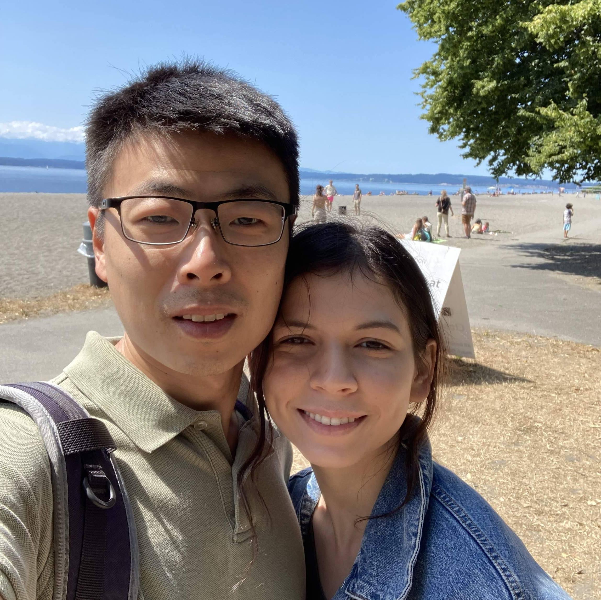 July trip to Seattle at Golden Gardens Beach