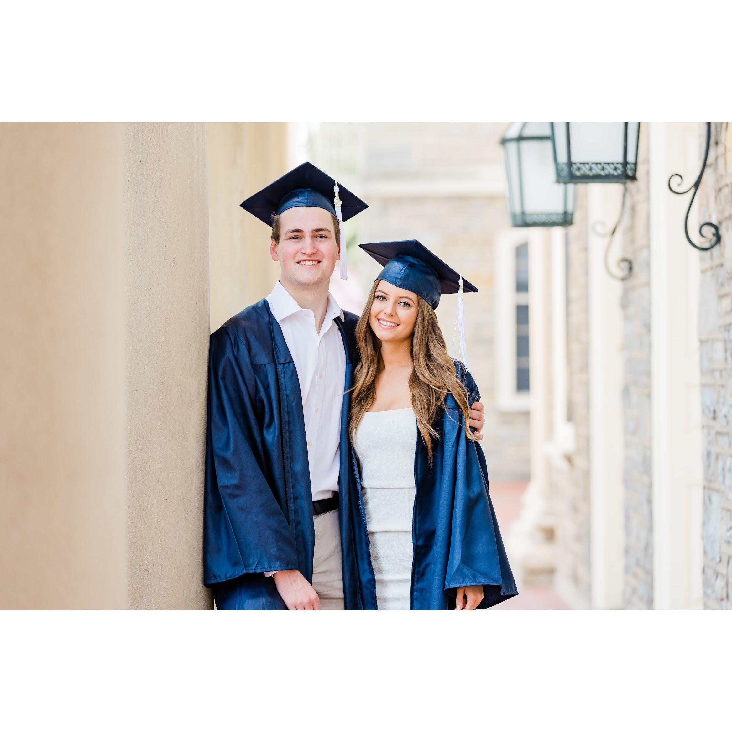 Graduation at Penn State University (2020).