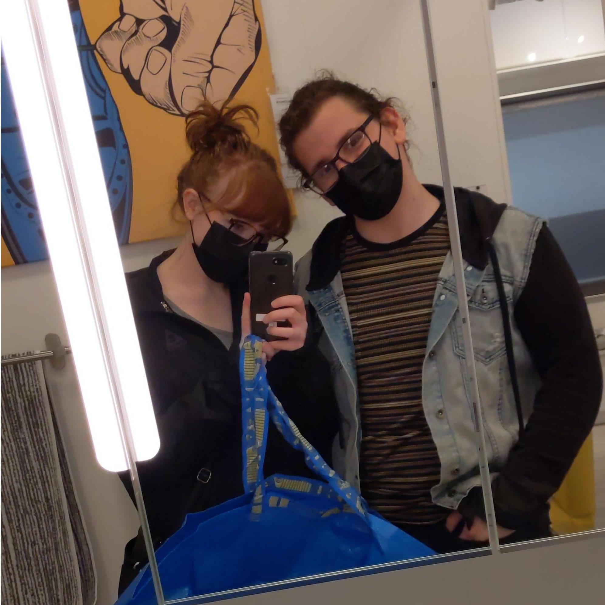 Our first time to Ikea as a couple