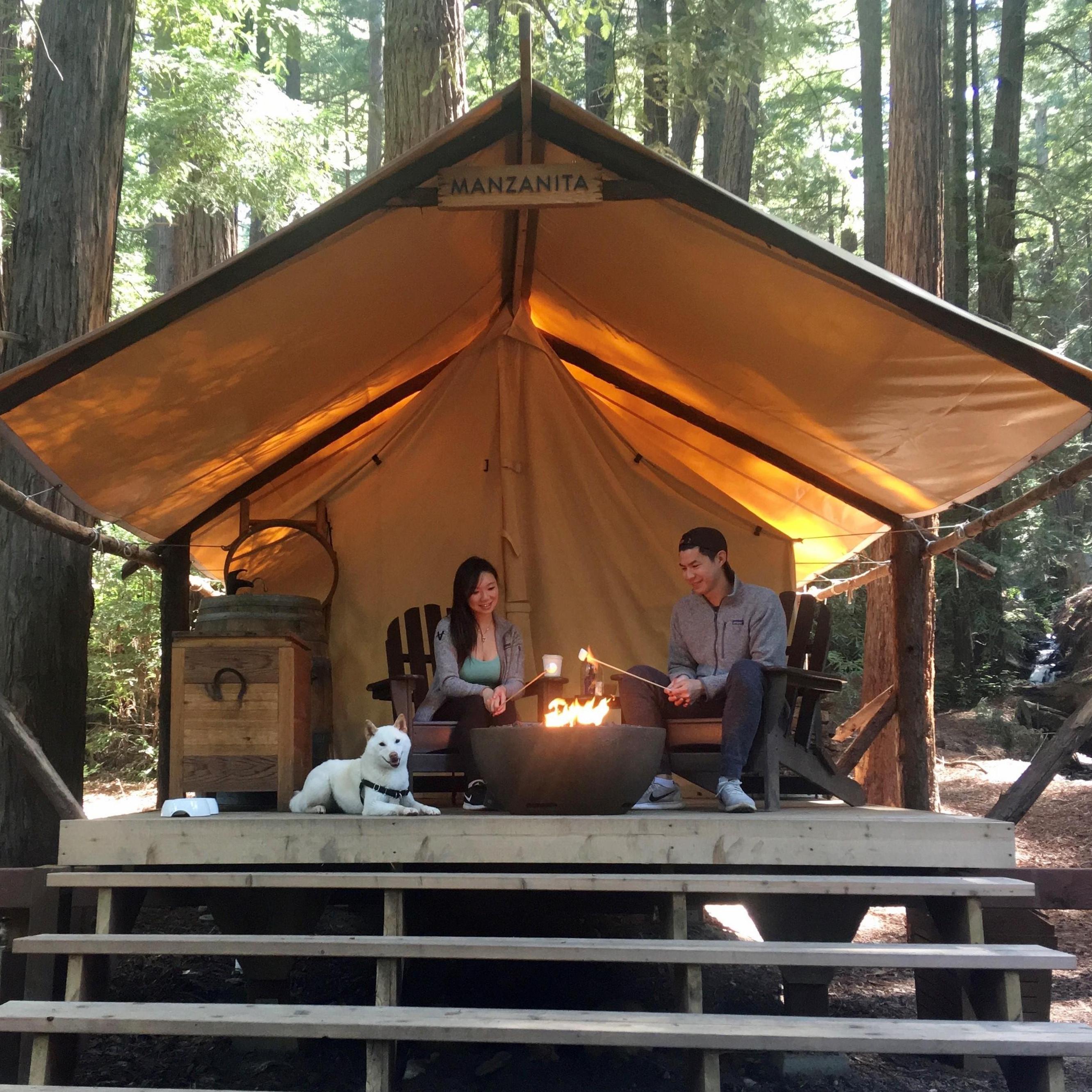 Glamping in Big Sur, California (April 2019)