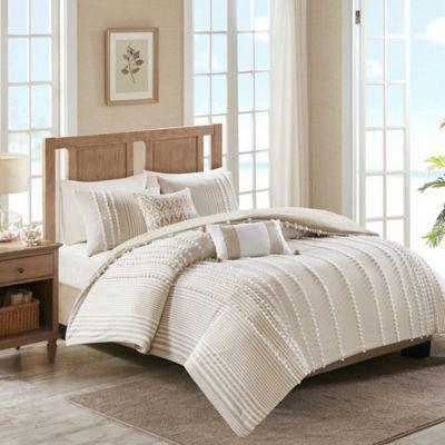 Harbor House™ Anslee Full/Queen Reversible Duvet Cover Set in Taupe