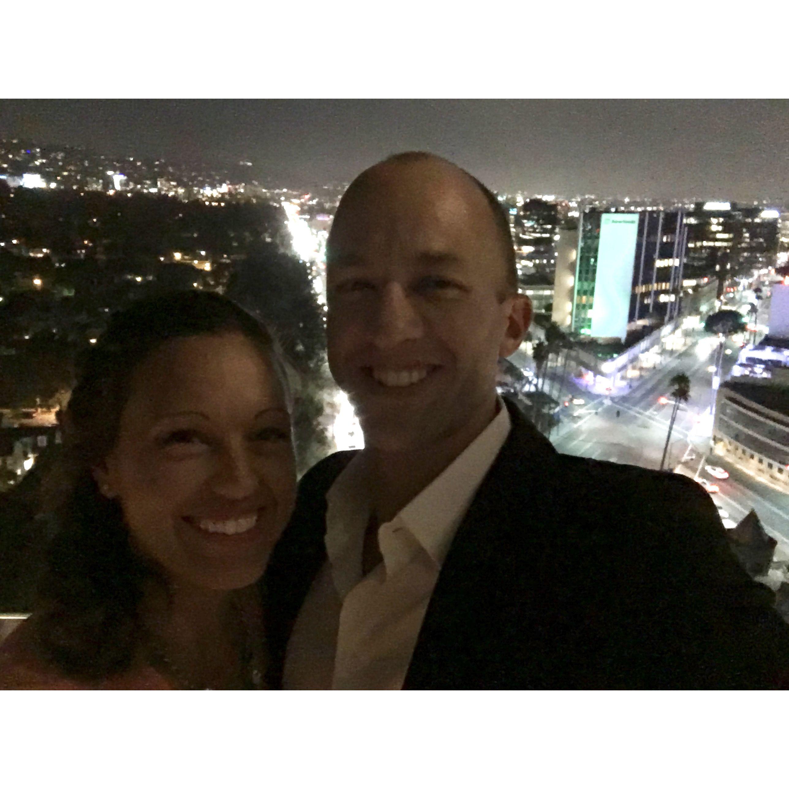 Our first big dinner date