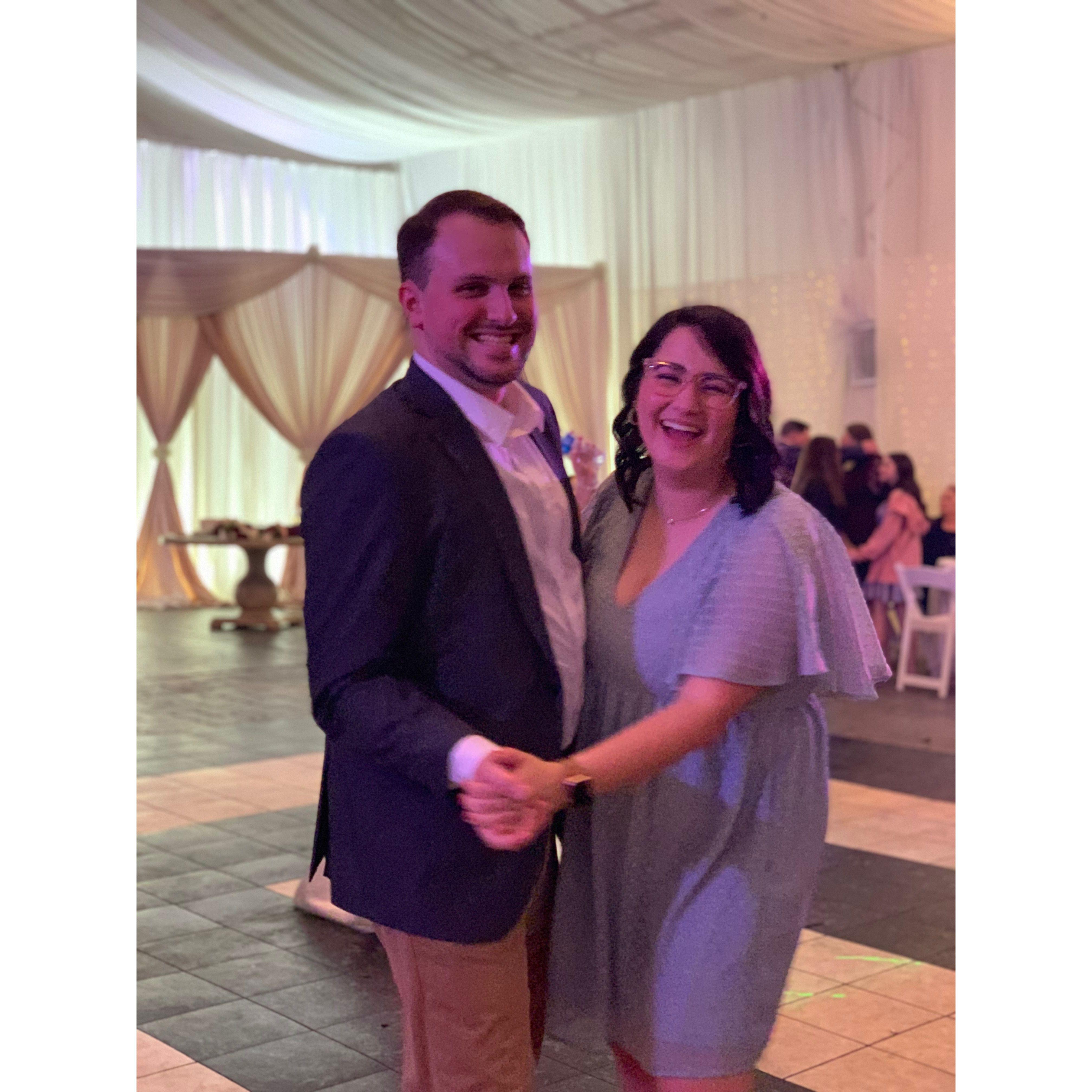 Always down to dance the night away!