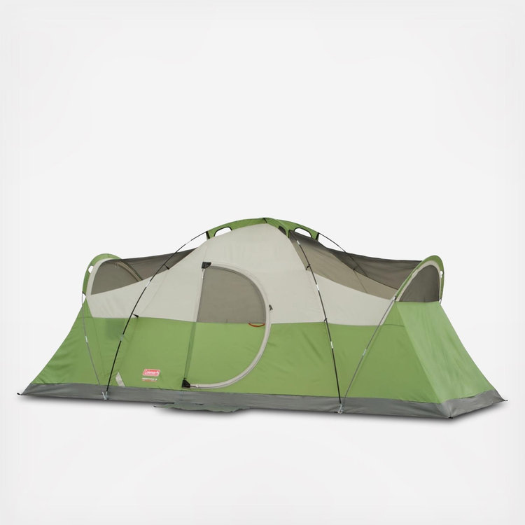 Coleman, Montana 8-Person Cabin Camping Tent with Hinged Door | Zola