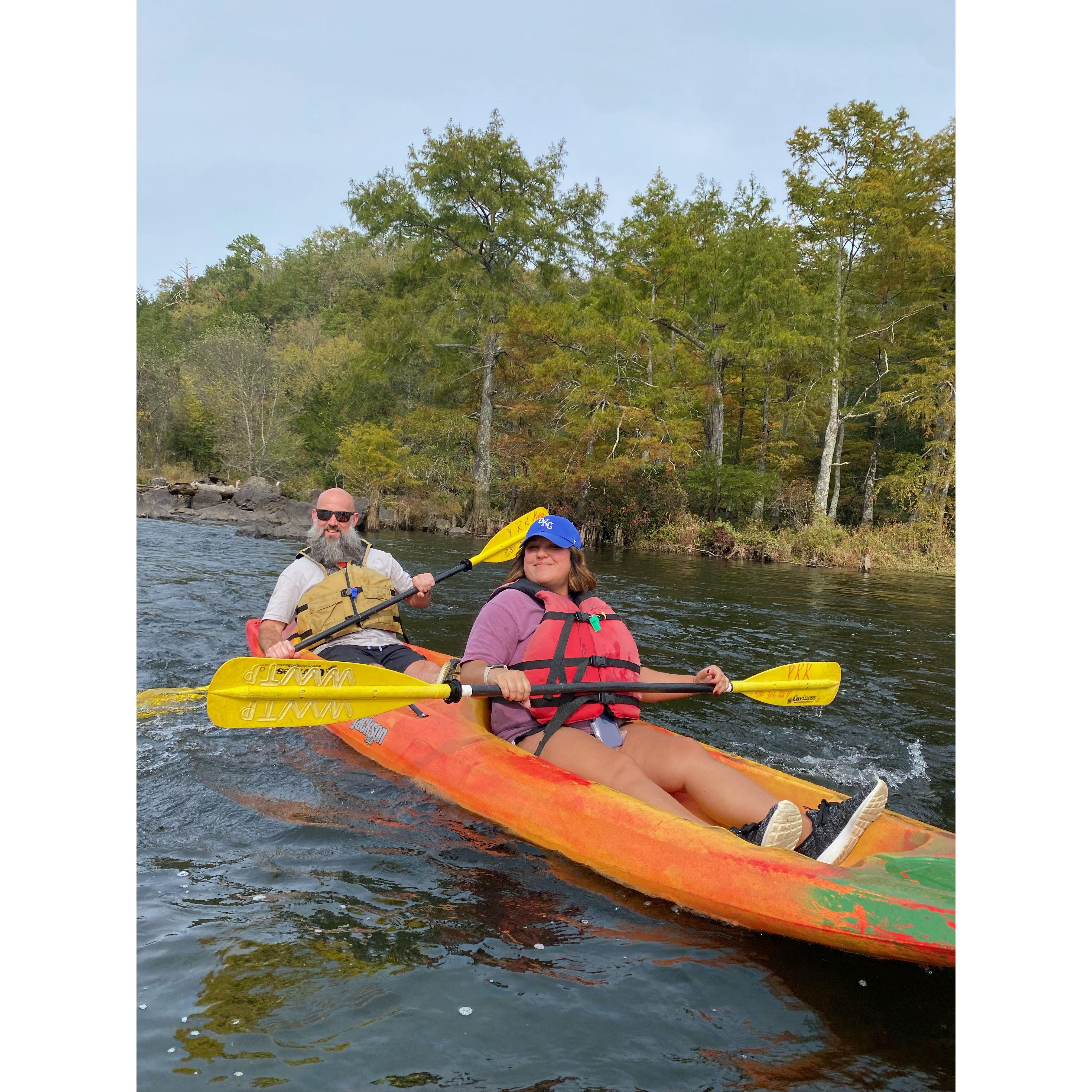Broken Bow group trip 2023 the time we went kayaking lol (iyk,yk)