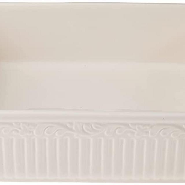 Mikasa Italian Countryside Square Baking Dish, White