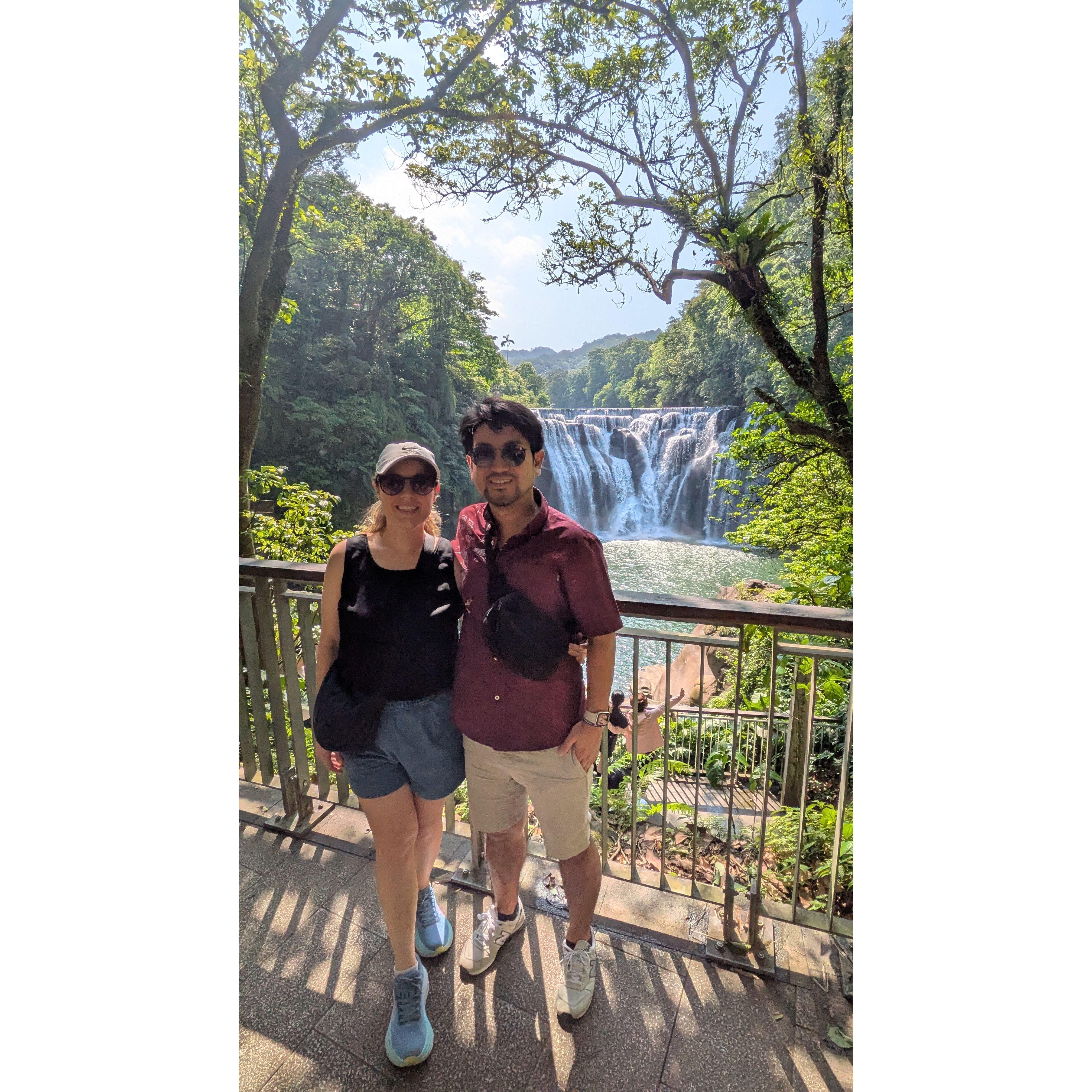 Shifen Waterfall in Taiwan