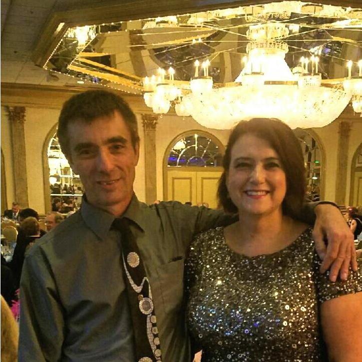 Bob and LeAnn at the CCBC gala held at Martin's West.