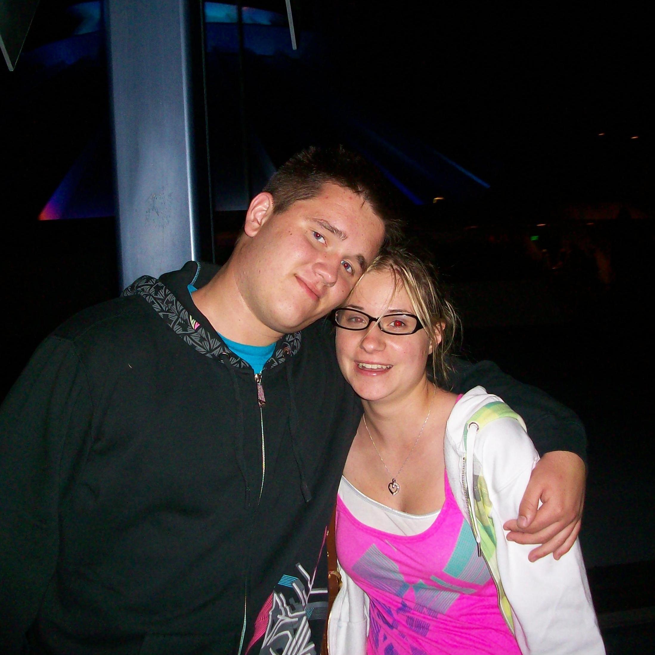 First trip to Disneyland together