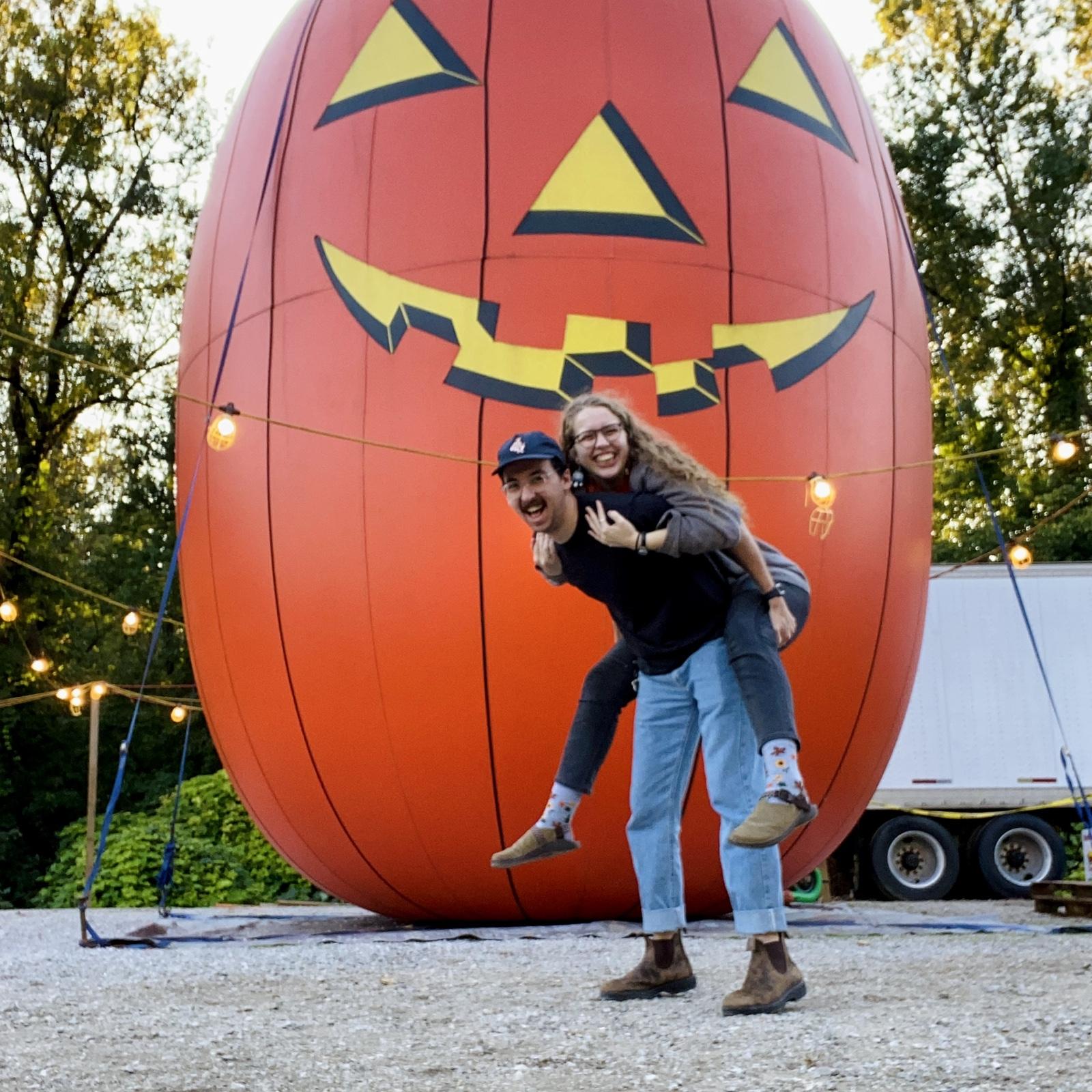 Fun at the pumpkin patch!