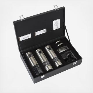 Elis Salt & Pepper Mill + Corkscrew Trio