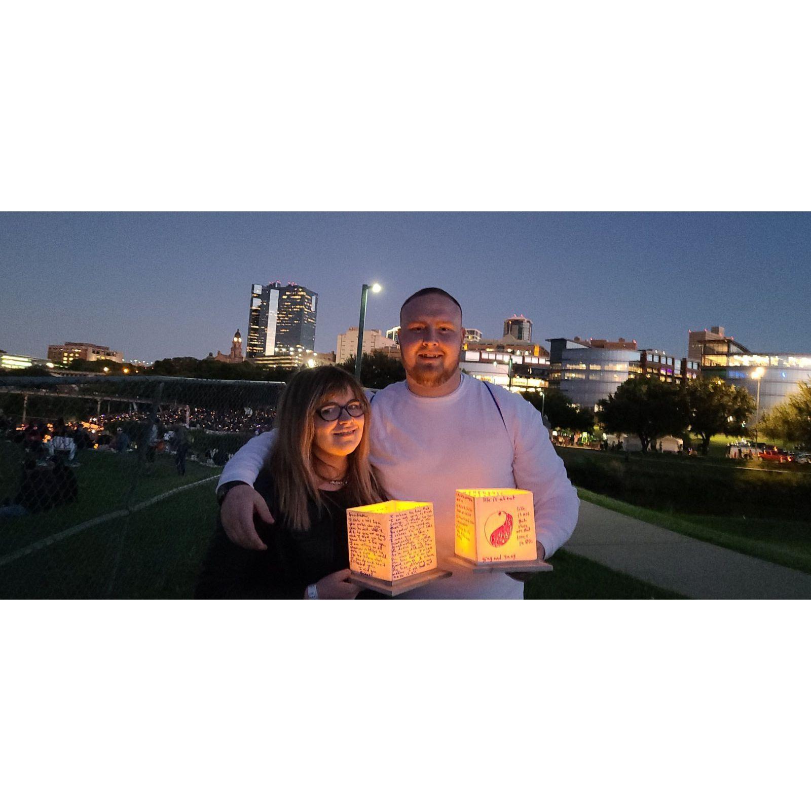 The water lantern festival