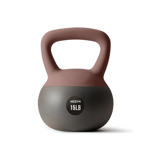 WeGym Soft Kettlebells with Cushioned Impact-Resistant Base and Anti-Slip, Wide-Grip Handle for Home Workouts, Weightlifting, and Personal Training