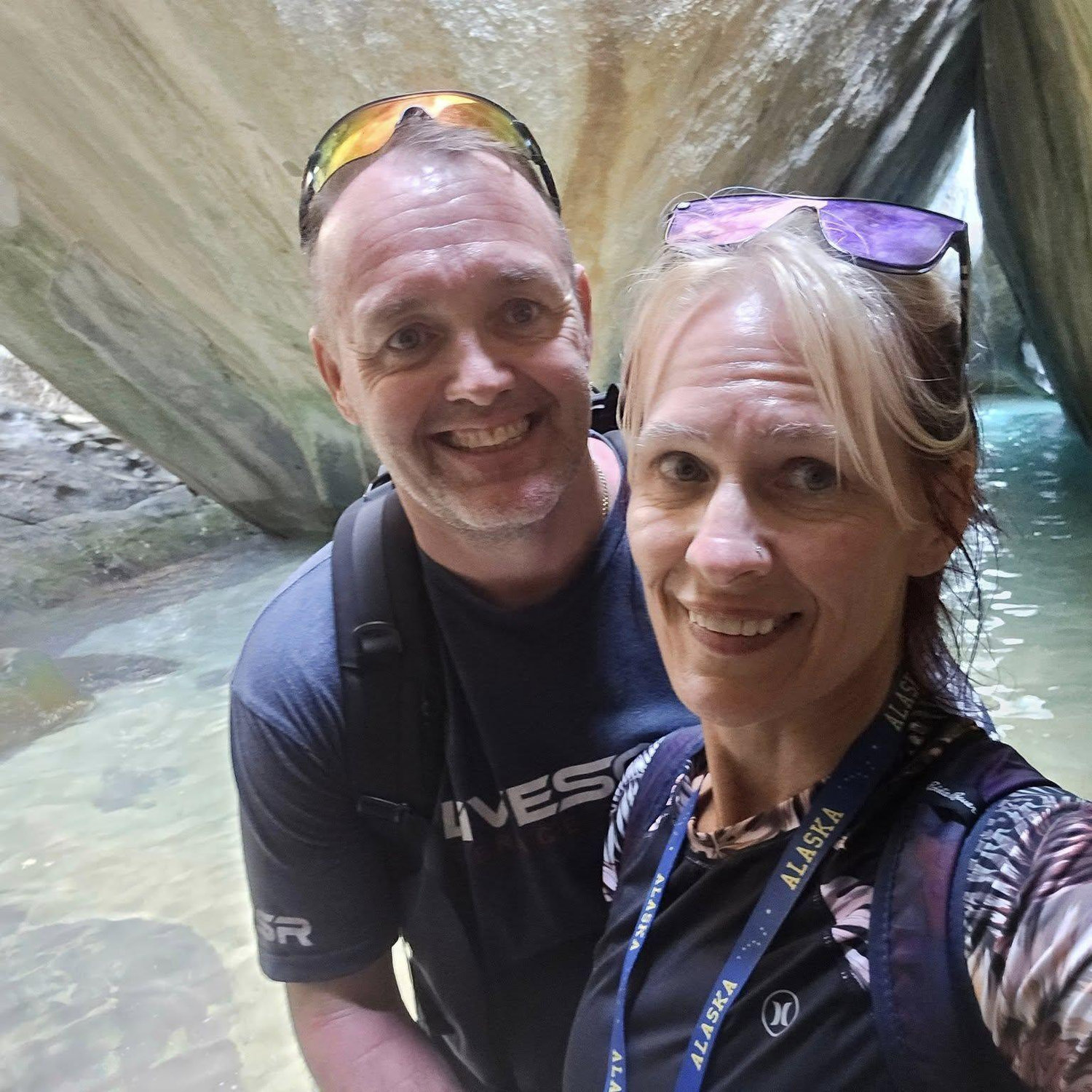 Our first cruise- this was Tortola 2025