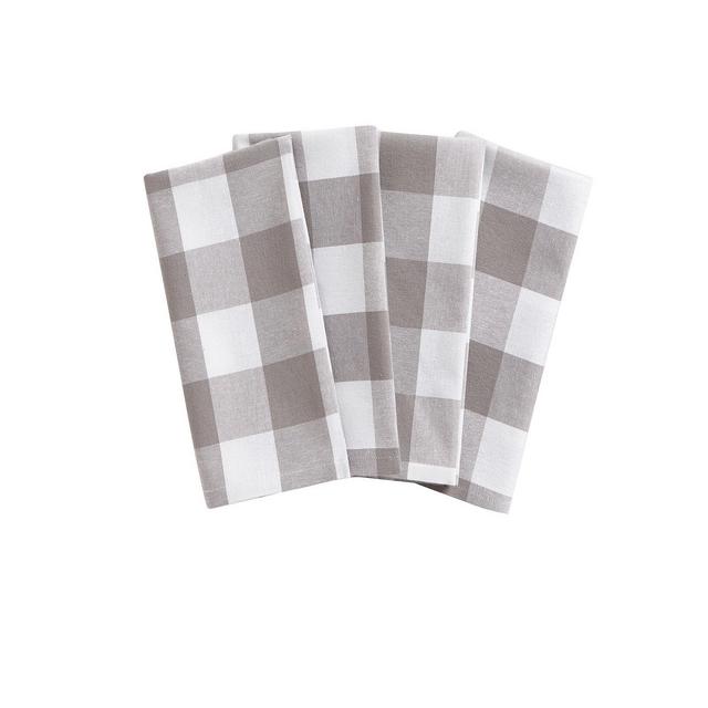 Elrene Farmhouse Living Buffalo Check Napkins - Set of 4