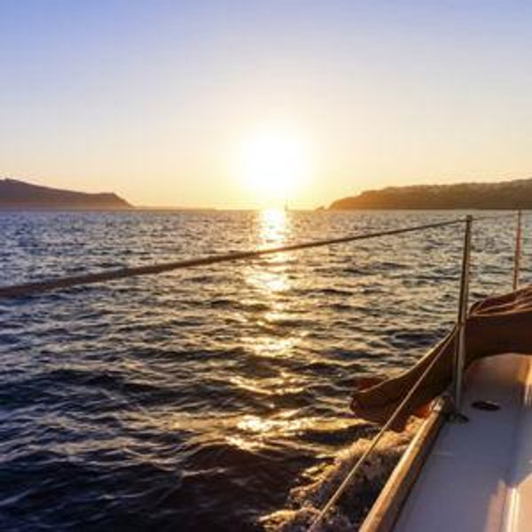 Sunset Sailing in the Seychelles