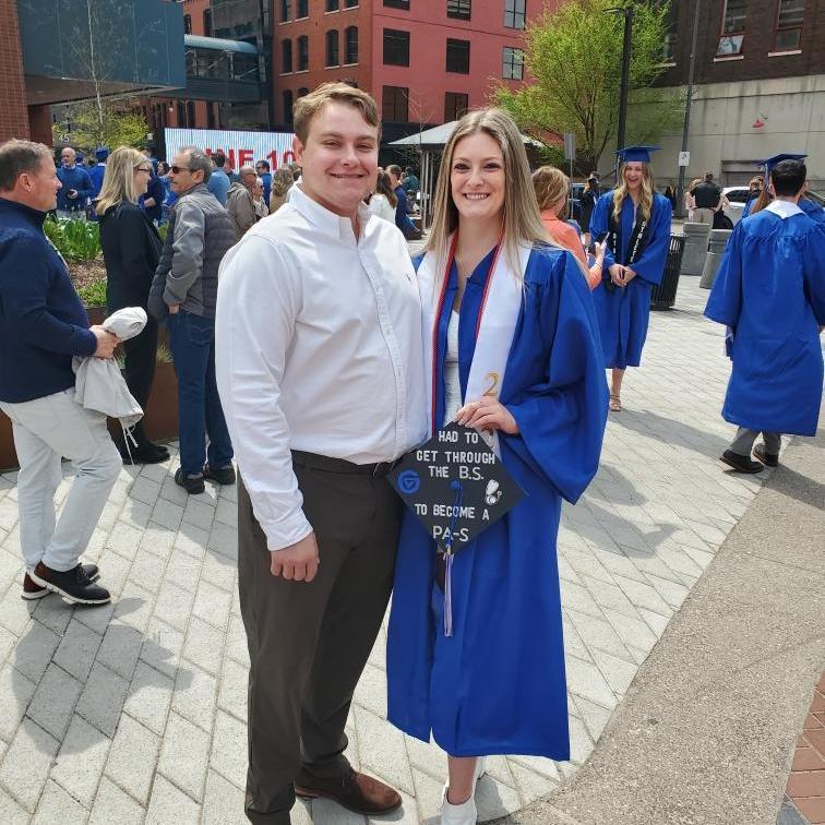 Steph's GVSU graduation - 2023
