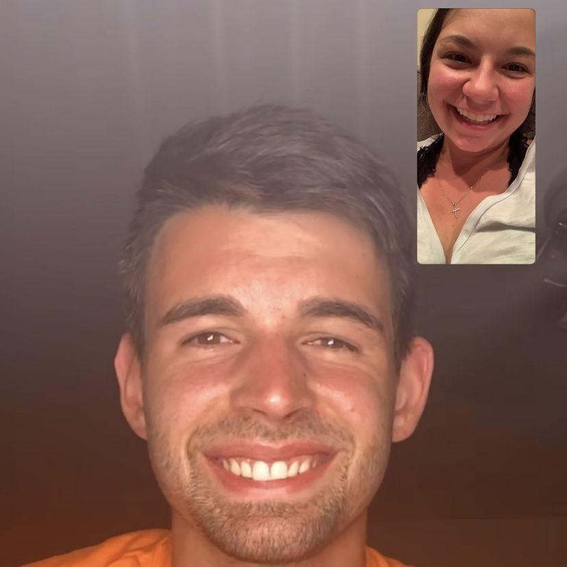 To commemorate two years of long-distance FaceTime calls with a big time difference.