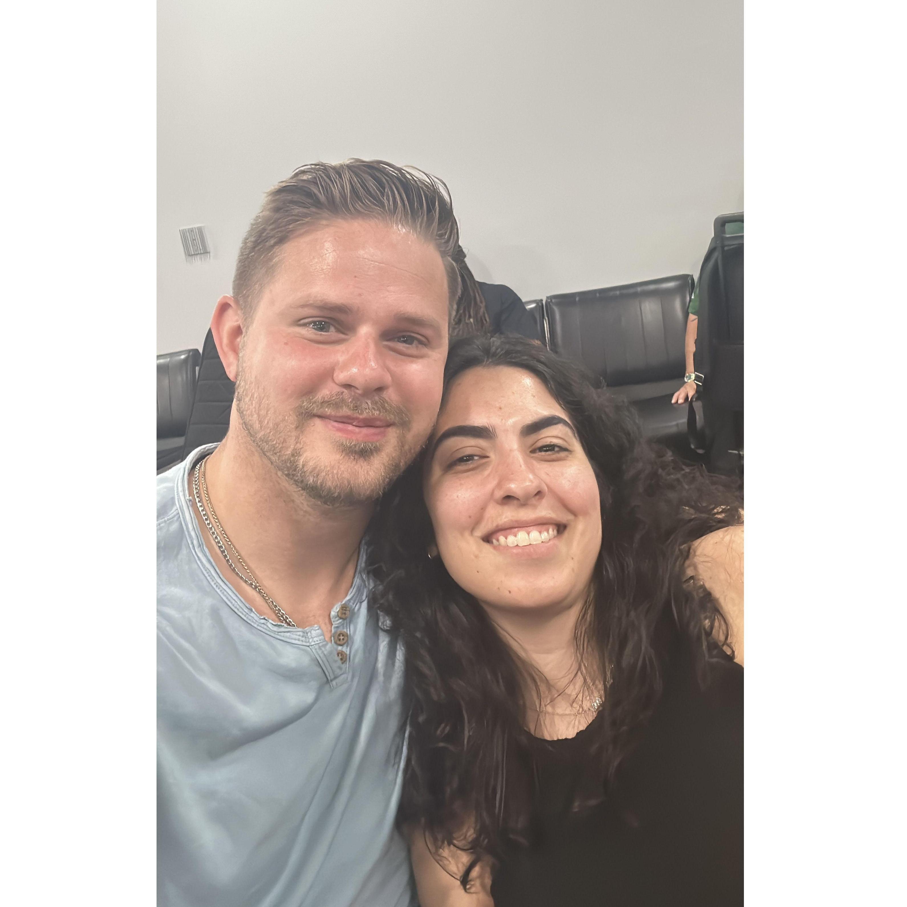 Our first picture together!