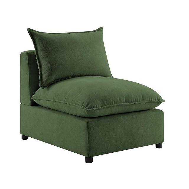 VANOMi Middle Module Seat, Modular Sofa Sectional Couch Cube Seat, Green